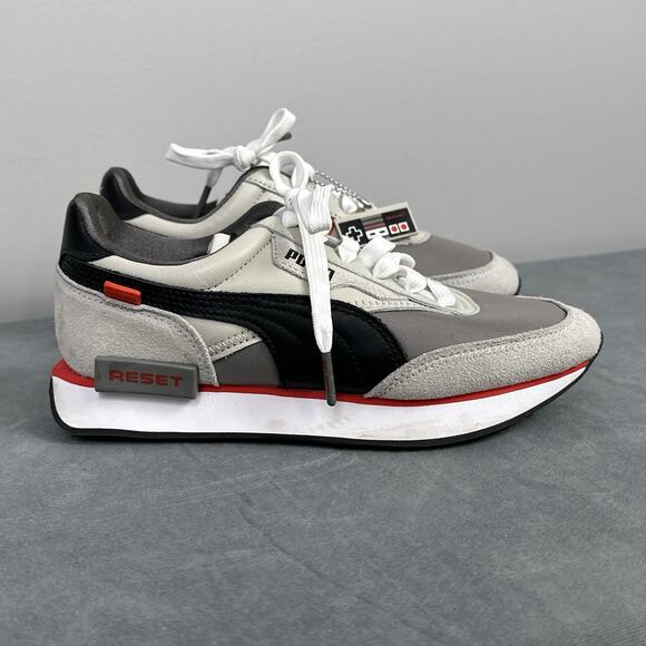 PUMA Nintendo x Future Rider Retro Console Kids 4.5 4.5C 381250-01 Shoes Sneaker - Picture 2 of 15